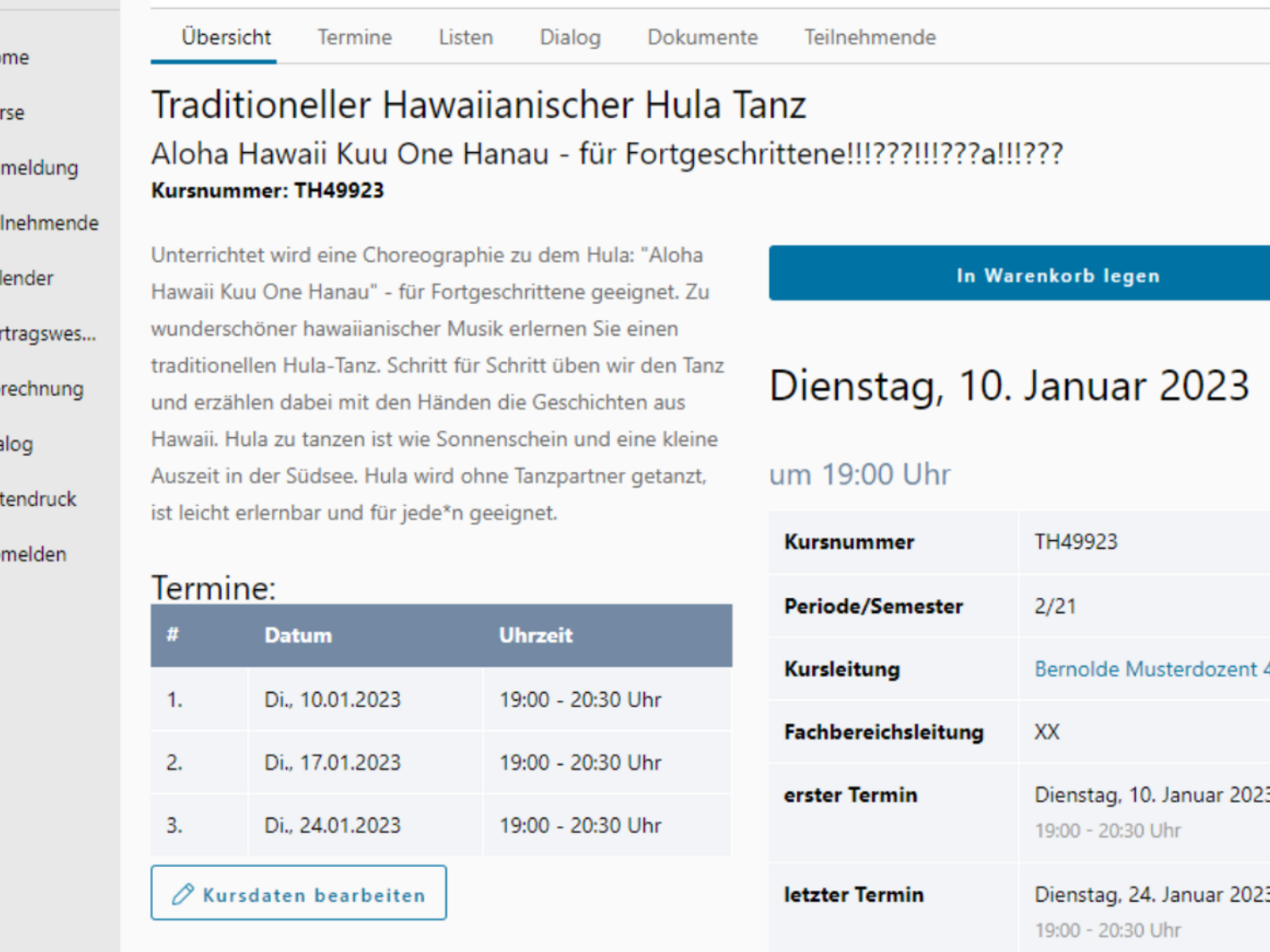Screenshot itm:PORTAL