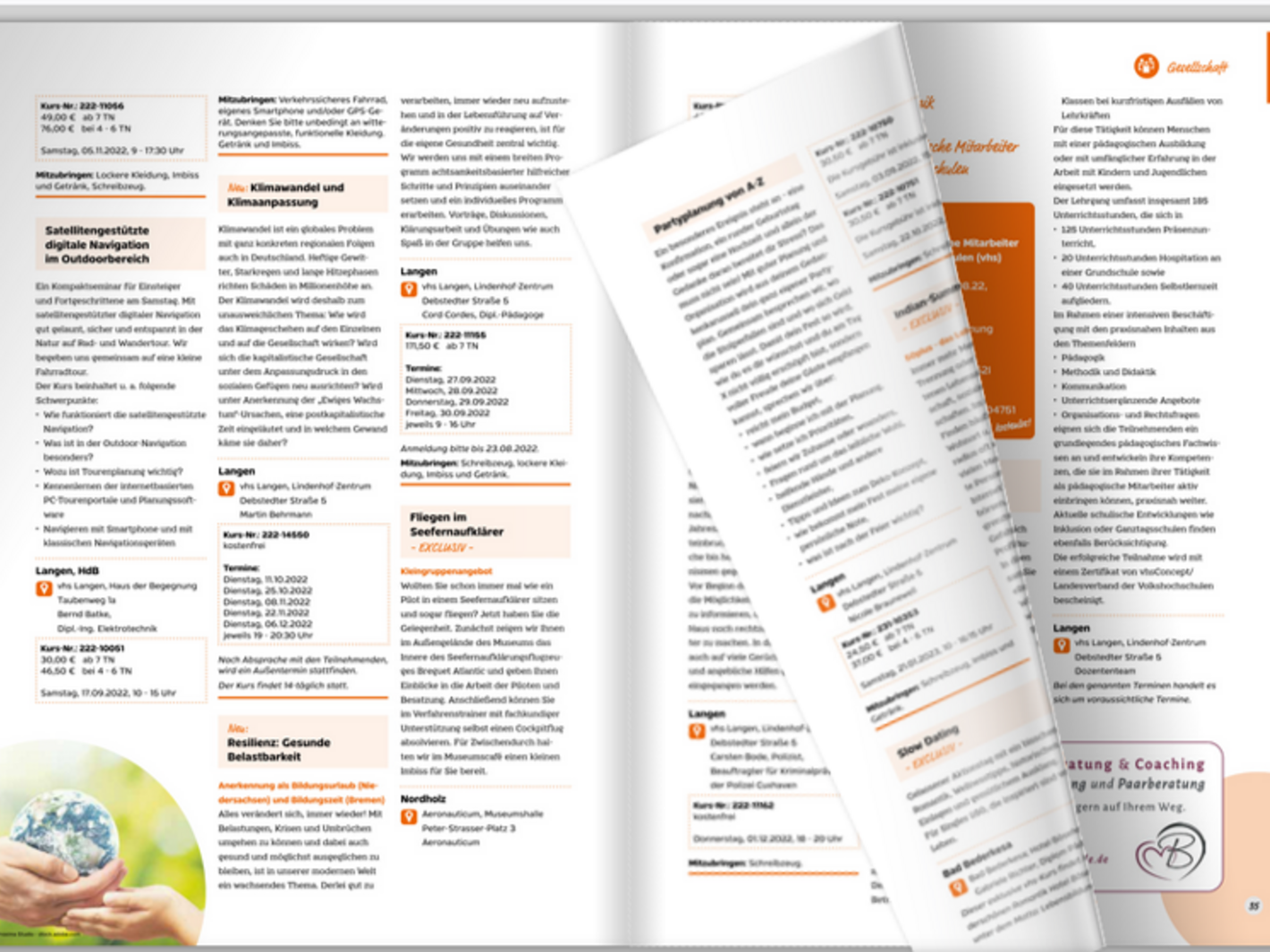 Screenshot der Blätterfunktion des ePapers